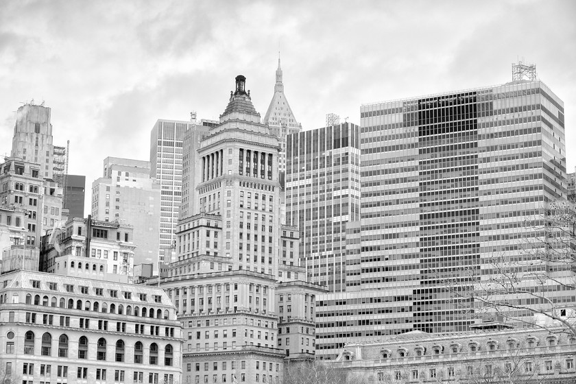 Offices above Battery Park