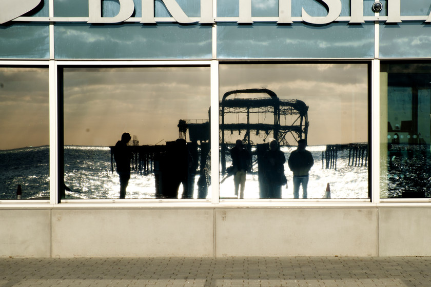 i360 and West Pier Brighton 
 Keywords: Brighton, i360