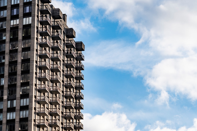 New-York-Apartment Block