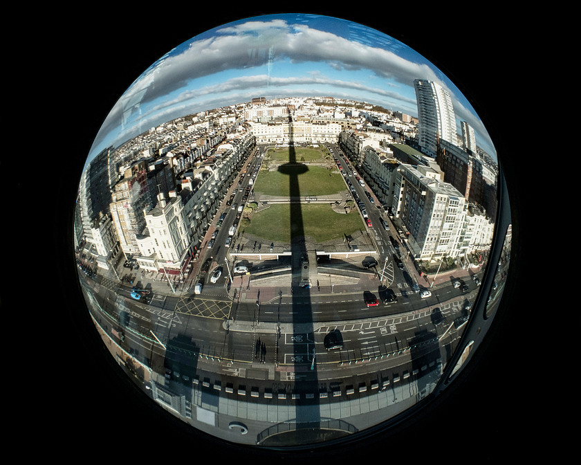 Regency Square from i360, Brighton 
 Keywords: i360